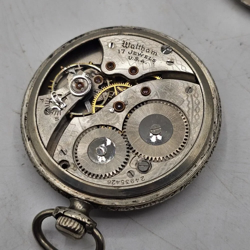 Vintage Waltham 17 Jewel 14kt Gold Filled Pocket Watch